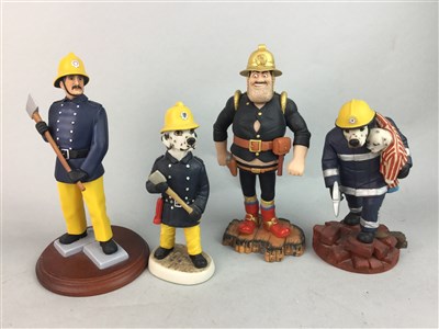 Lot 466 - A LOT OF ROBERT HARROP CAMBERWICK GREEN FIREMEN FIGURES AND OTHER FIGURES