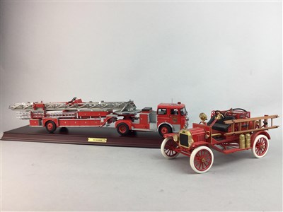 Lot 469 - A LOT OF FOUR FRANKLIN MINT MODEL FIRE ENGINES
