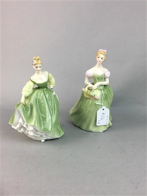 Lot 436 - A LOT OF THREE ROYAL DOULTON FIGURES