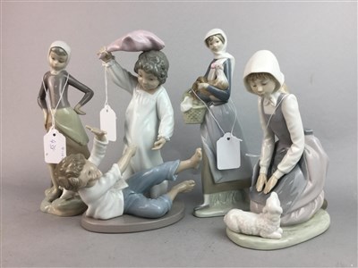 Lot 438 - A LOT OF FOUR NAO FIGURES