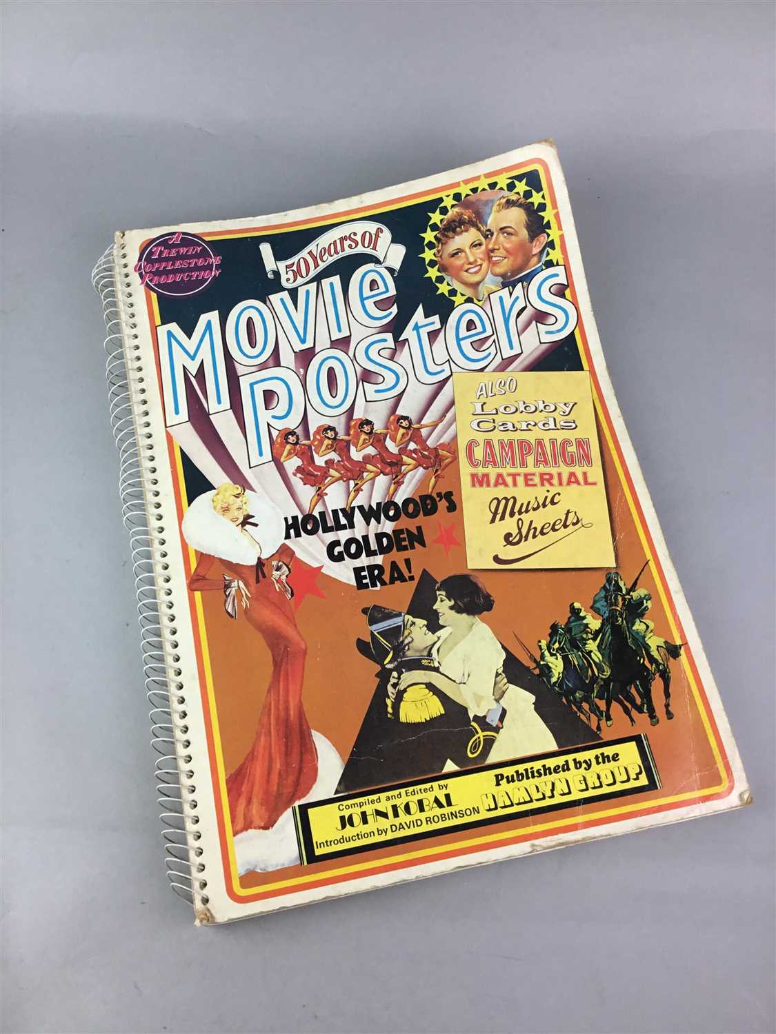 Lot 132 - A BINDER OF 50 YEARS OF MOVIE POSTERS AND OTHER FILM RELATED PUBLICATIONS