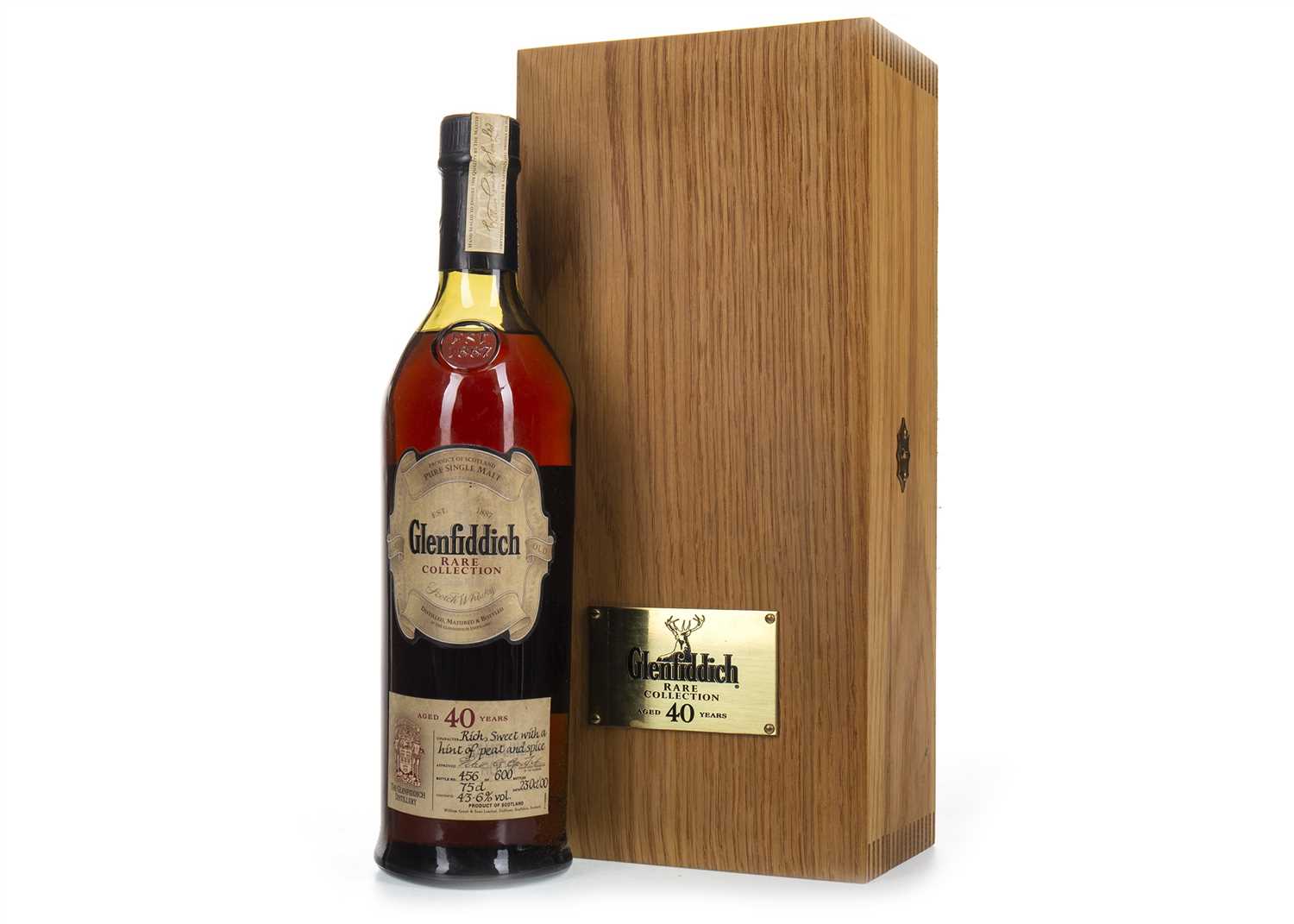 Lot 171 - GLENFIDDICH RARE COLLECTION AGED 40 YEARS - 2000 RELEASE