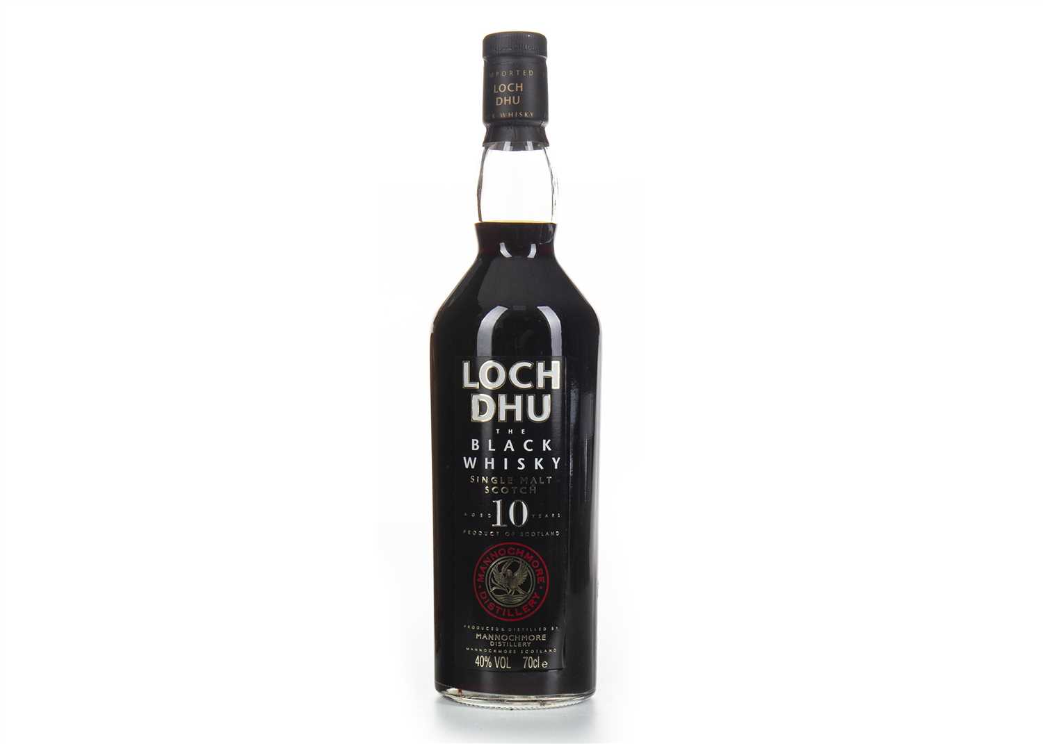 Lot 176 - LOCH DHU 'THE BLACK WHISKY' AGED 10 YEARS