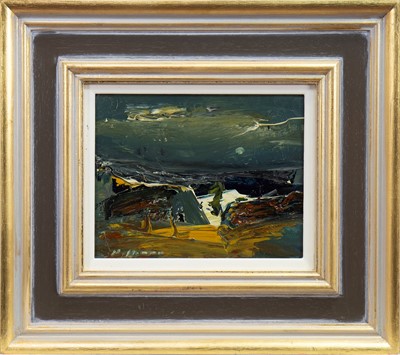 Lot 606 - CROMBIE, ANGUS, SCOTLAND, AN OIL BY NAEL HANNA
