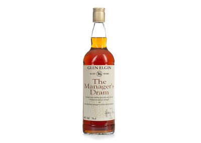 Lot 195 - GLEN ELGIN MANAGERS DRAM AGED 16 YEARS