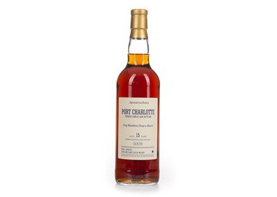 Lot 208 - PORT CHARLOTTE PRIVATE CASK AGED 15 YEARS