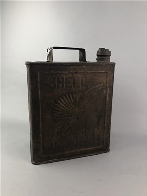 Lot 30 - A UNIVERSAL AVOMETER ALONG WITH A SHELL FUEL CAN