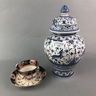 Lot 133 - A LOT OF BLUE AND WHITE CERAMICS