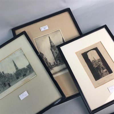 Lot 110 - A LOT OF THREE PRINTS BY VARIOUS ARTISTS