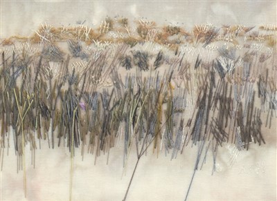 Lot 648 - SEPTEMBER GRASSES, AN EMBROIDERY BY ANNE KEITH