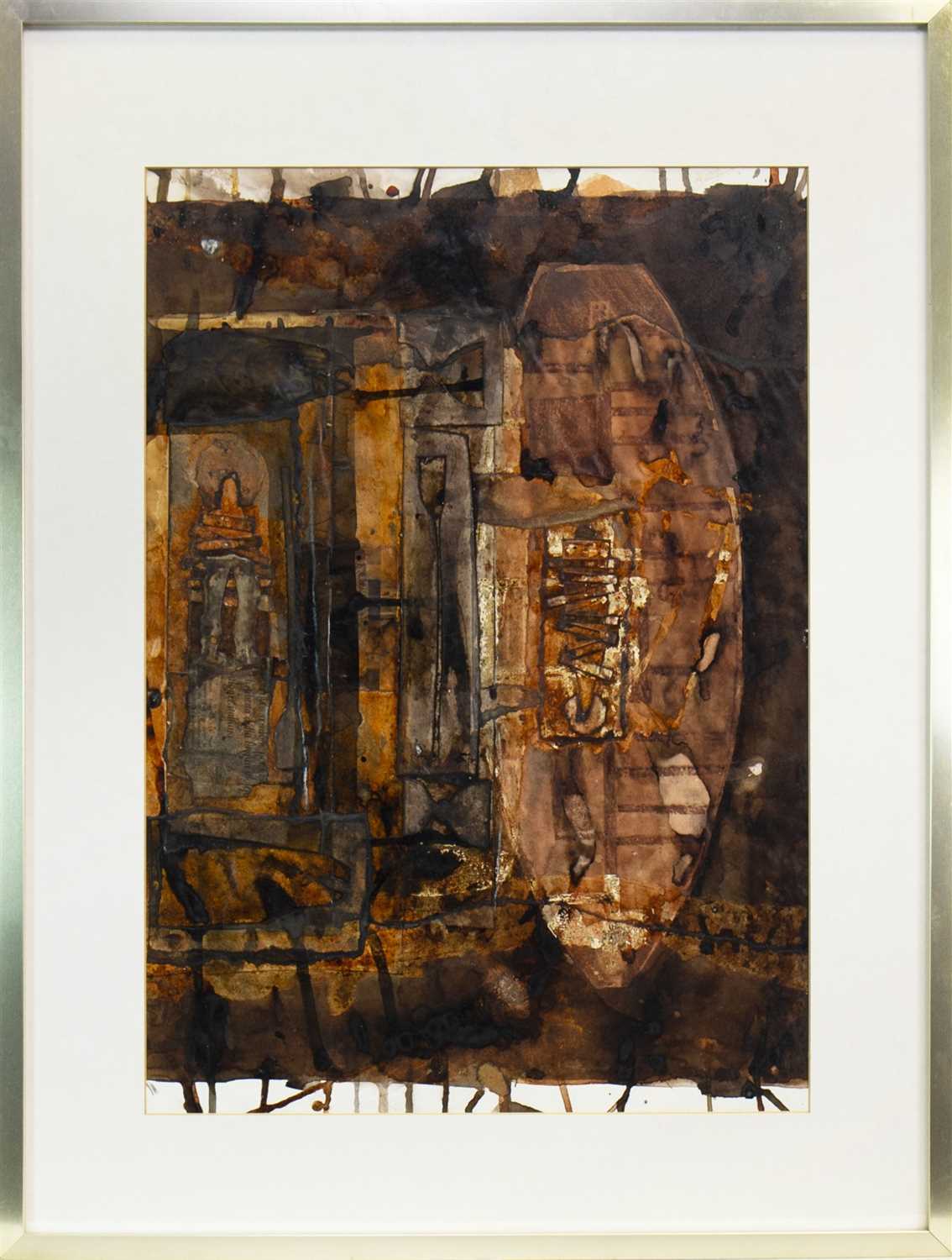 Lot 633 - CELTIC JOURNEY, A MIXED MEDIA BY SIMON LAURIE