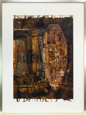 Lot 633 - CELTIC JOURNEY, A MIXED MEDIA BY SIMON LAURIE