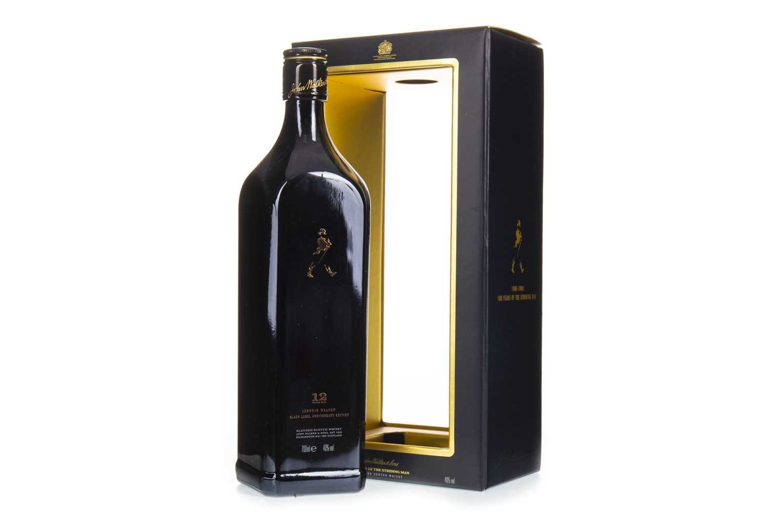 Lot 440 - JOHNNIE WALKER BLACK LABEL AGED 12 YEARS ANNIVERSARY EDITION