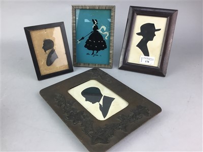Lot 178 - A LOT OF FRAMED SILHOUETTES