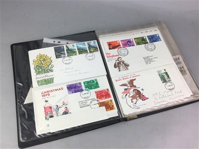 Lot 187 - A COLLECTION OF STAMPS AND FIRST DAY COVERS