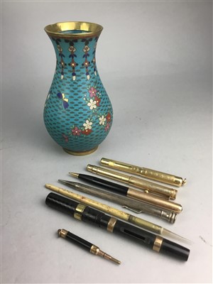 Lot 235 - A COLLECTION OF FOUNTAIN AND OTHER PENS, COSTUME JEWELLERY AND WATCHES
