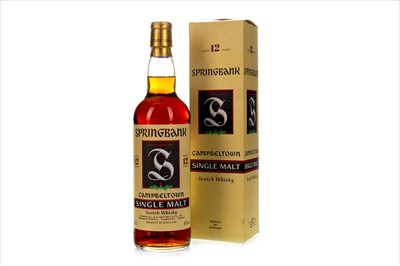 Lot 1009 - SPRINGBANK AGED 12 YEARS