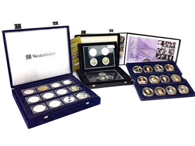 Lot 566 - A COLLECTION OF COMMEMORATIVE COIN SETS