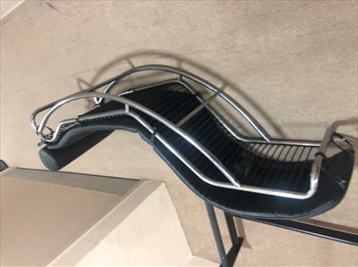 Lot 854 - A CHAISE LOUNGE DESIGNED BY LE CORBUSIER