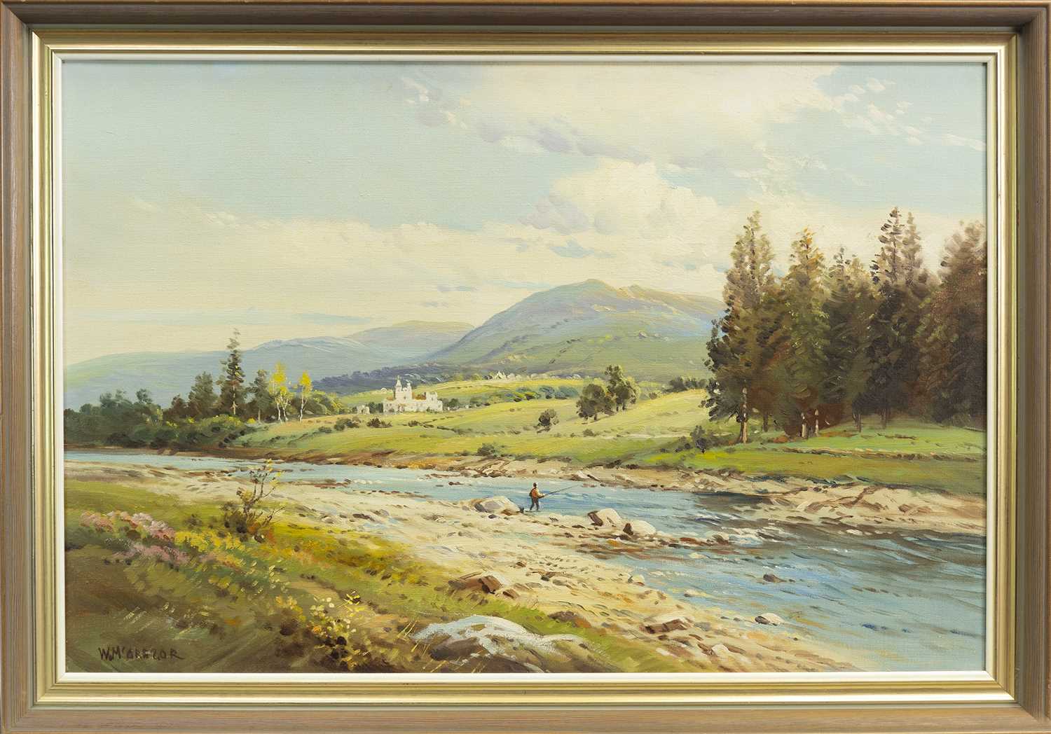 Lot 537 - BALMORAL, AN OIL BY W MCGREGOR