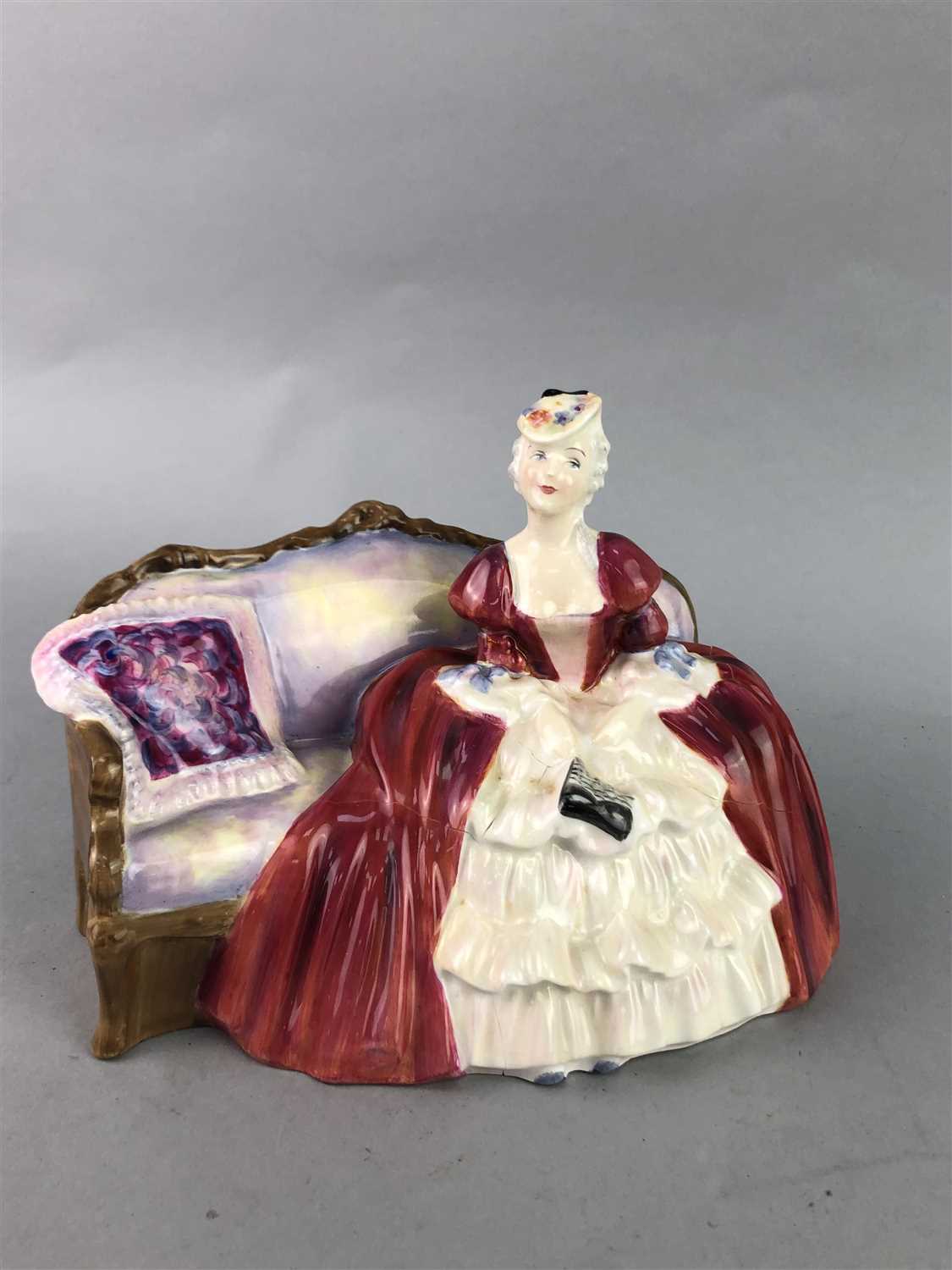Lot 136 - A LOT OF TWO ROYAL DOULTON FIGURES