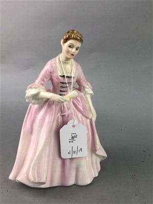 Lot 136 - A LOT OF TWO ROYAL DOULTON FIGURES