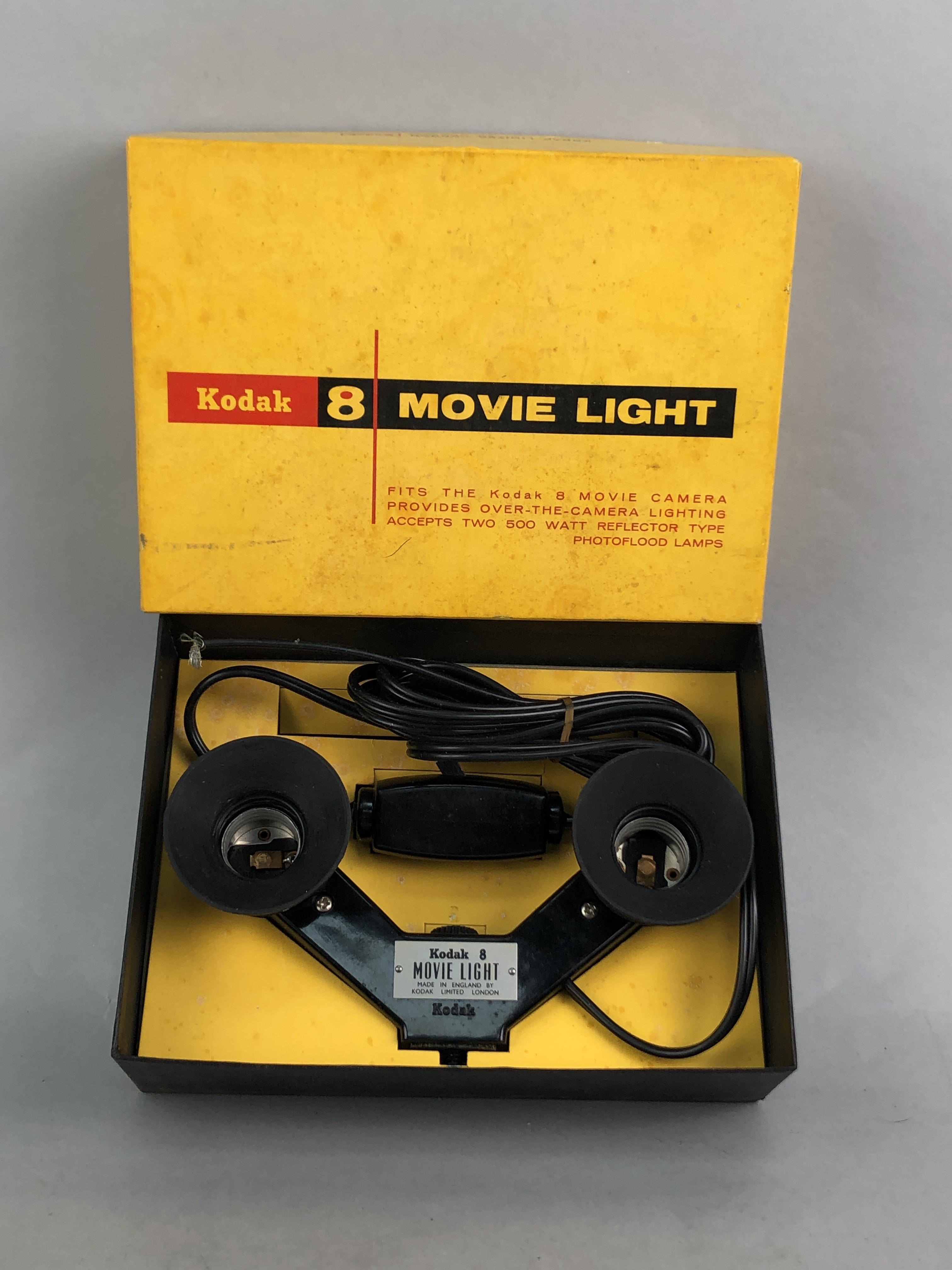 kodak brownie 8 movie light