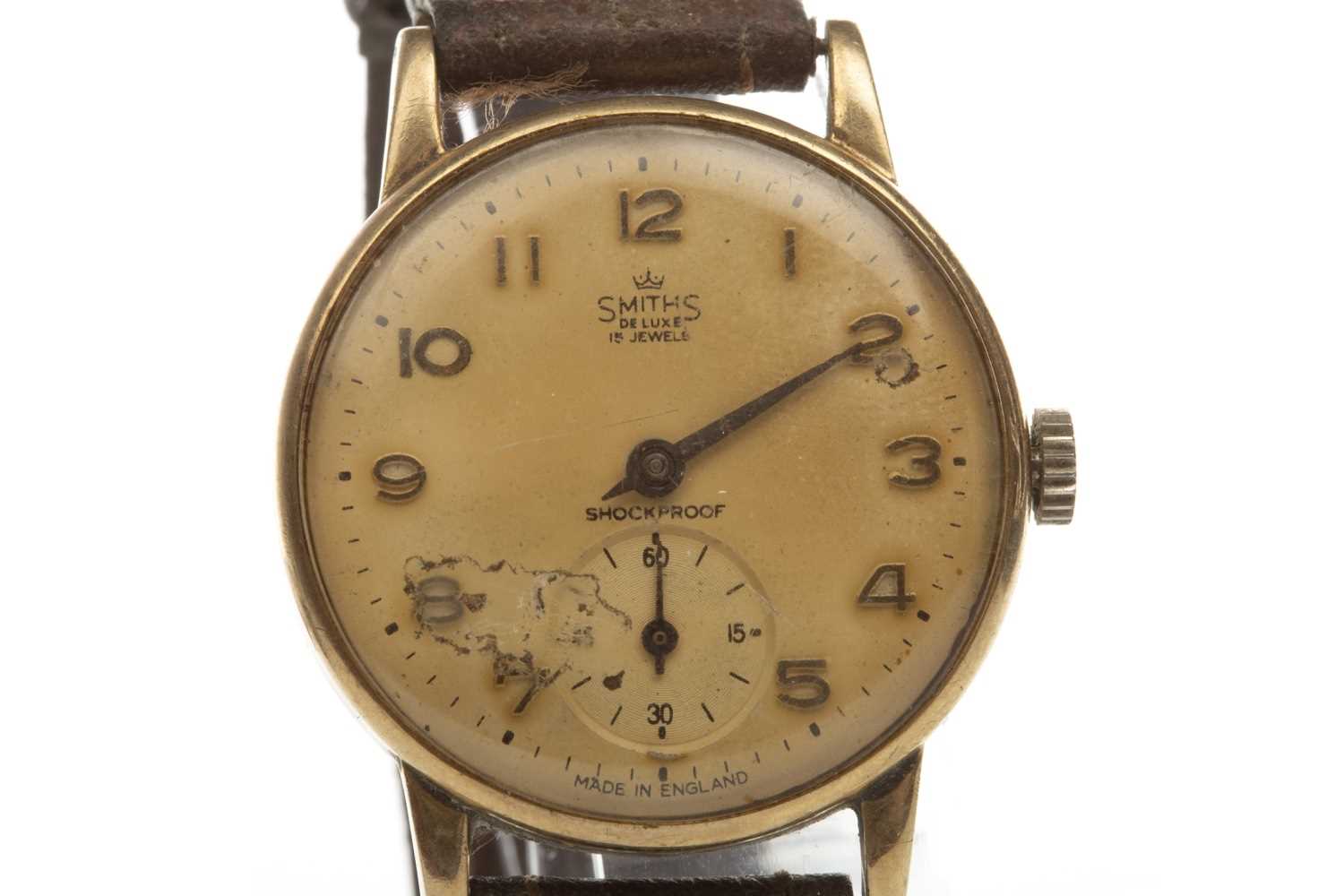 Lot 763 - A GENTLEMAN'S SMITH'S GOLD WATCH