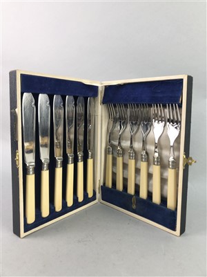Lot 101 - A SET OF SIX AUSTRALIAN SILVER TEASPOONS ALONG WITH THREE OTHER CASED SETS