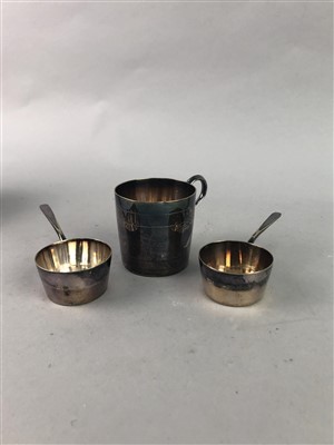 Lot 296 - A LOT OF SILVER PLATED ITEMS