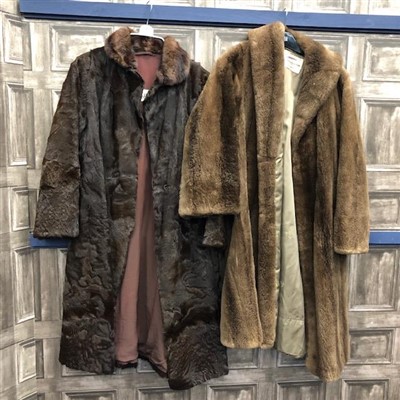 Lot 308 - A J HARRISON & SON FUR JACKET AND ANOTHER BY KARTER