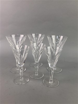 Lot 92 - A LOT OF WATERFORD CRYSTAL AND OTHER CUT GLASS