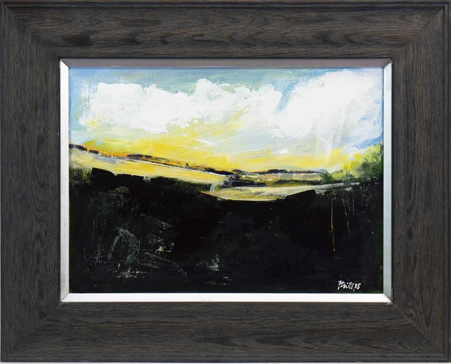 Lot 740 - BRIGHT BEYOND, AN OIL BY AMANDA PHILLIPS