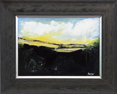 Lot 740 - BRIGHT BEYOND, AN OIL BY AMANDA PHILLIPS