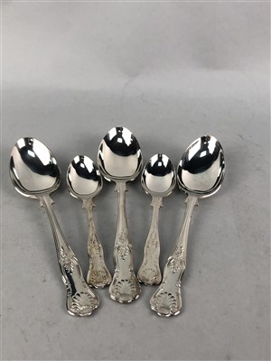 Lot 217 - A LOT OF SILVER PLATED CUTLERY