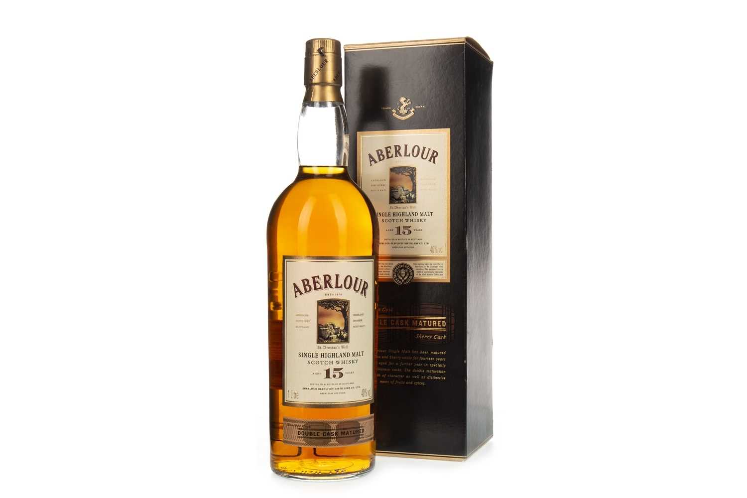 Lot 1304 - ABERLOUR AGED 15 YEARS - ONE LITRE