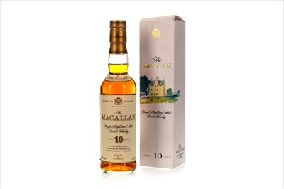 Lot 1110 - MACALLAN 10 YEARS OLD - 35CL