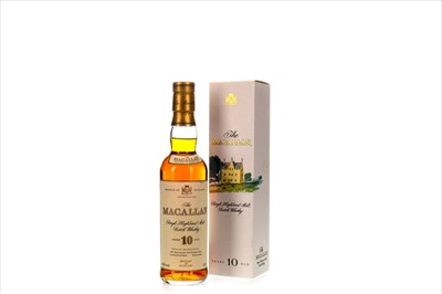 Lot 1046 - MACALLAN 10 YEARS OLD - 35CL