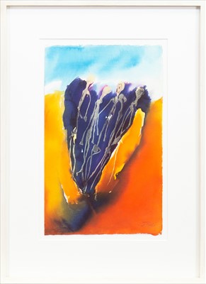 Lot 502 - FROM THE EARTH, A WATERCOLOUR BY JOHN TAYLOR