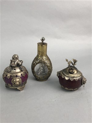 Lot 350 - A GROUP OF ASIAN METALWARE