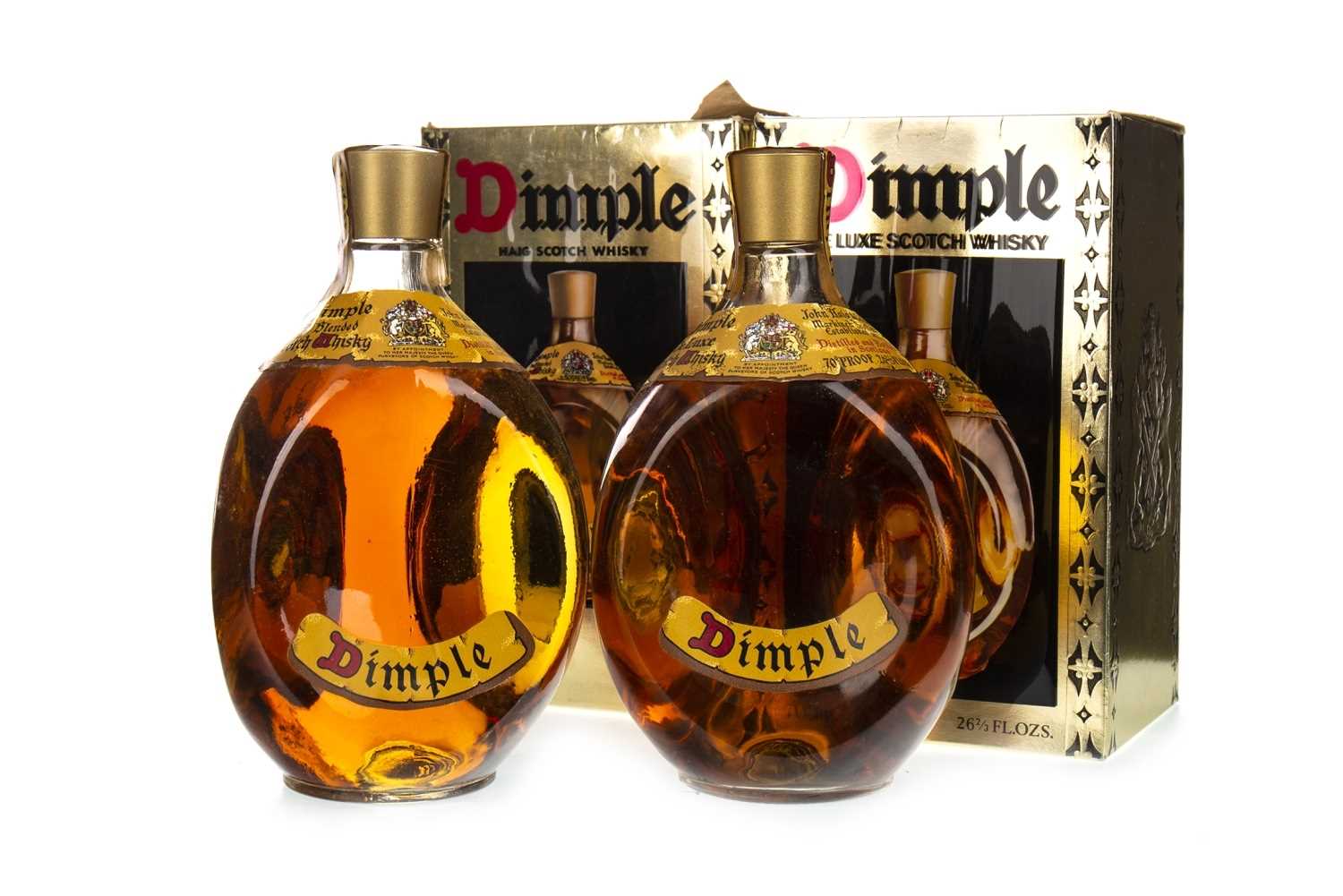 Lot 1412 - TWO BOTTLES OF DIMPLE