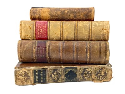 Lot 895 - A LOT OF TWO BOOKS COMPRISING TABLES OF INTERESTS AND TWO OTHER BOOKS