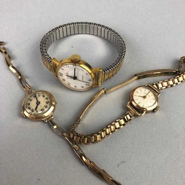 Lot 23 - A LOT OF THREE LADY'S WRIST WATCHES
