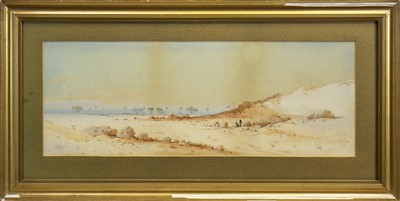 Lot 551 - IN THE DESERT, A WATERCOLOUR BY AUGUSTUS OSBORNE