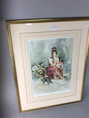 Lot 49 - A LOT OF THREE SIGNED LIMITED EDITION COLOUR PRINTS BY GORDON KING