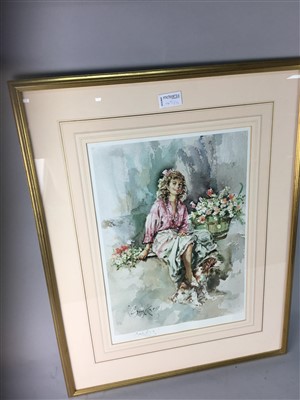 Lot 49 - A LOT OF THREE SIGNED LIMITED EDITION COLOUR PRINTS BY GORDON KING