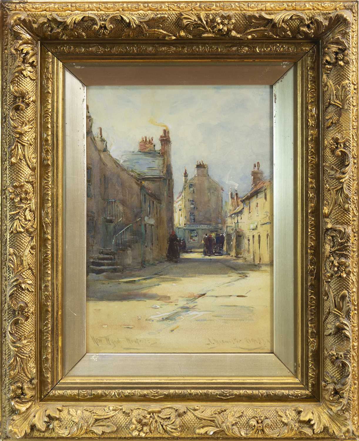 Lot 553 - NEW WYND, MONTROSE, A WATERCOLOUR BY JAMES MCMASTER