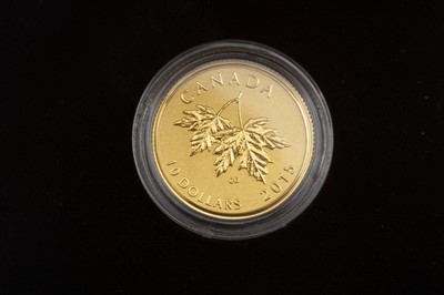 Lot 507 - A GOLD CANADIAN 10 DOLLAR COIN