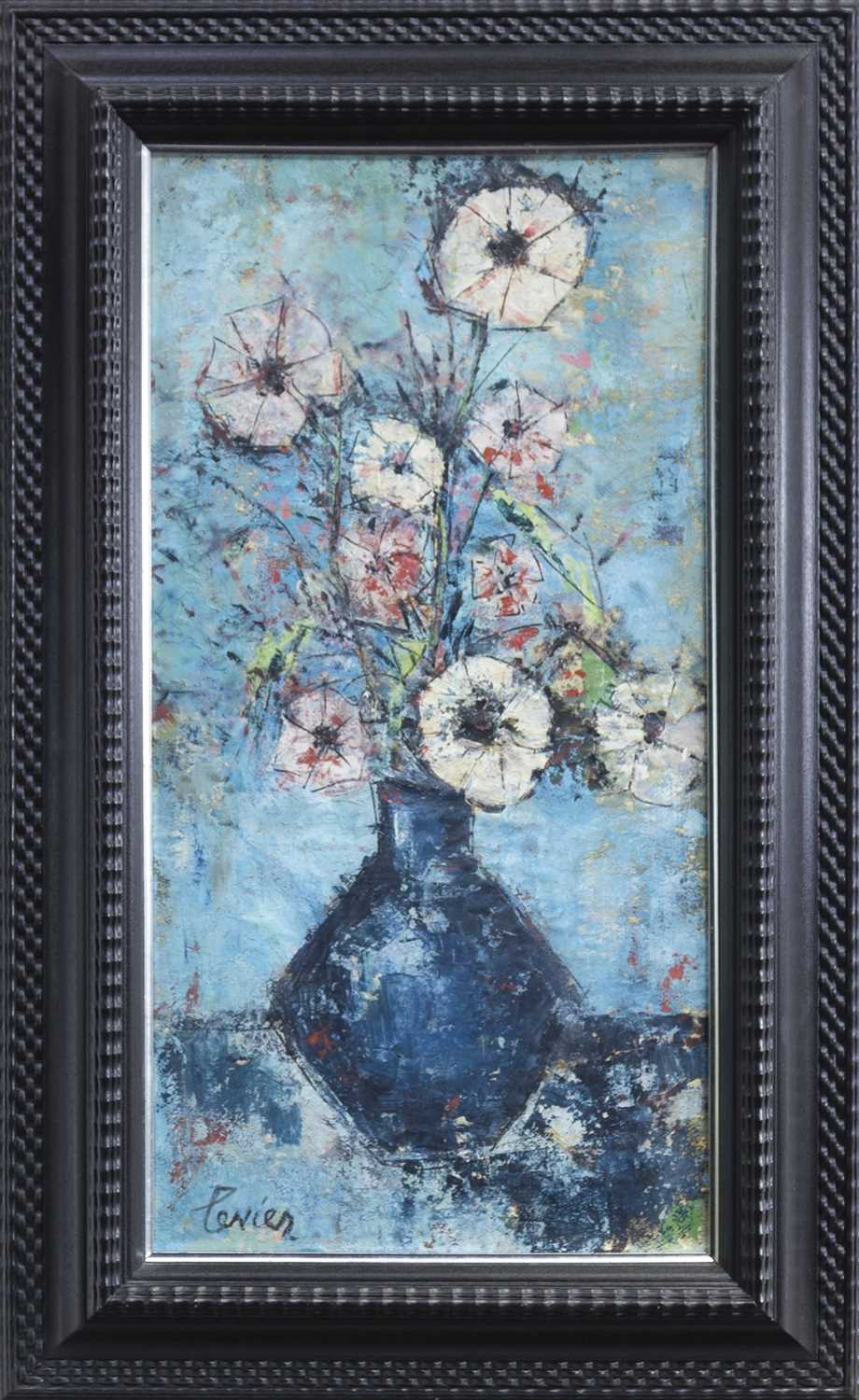 Lot 126 - STILL LIFE, AN OIL BY CHARLES LEVIER