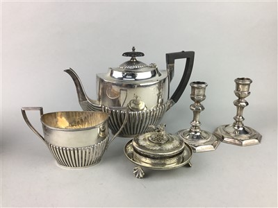Lot 199 - A LOT OF SILVER PLATED WARES